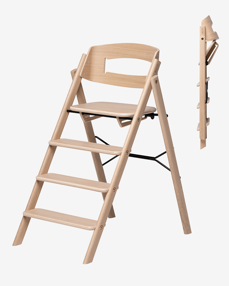 KAOS KLAPP® Eik Barnestol - Best i Test 2026 - Sammenleggbar | Opp til 110kg!