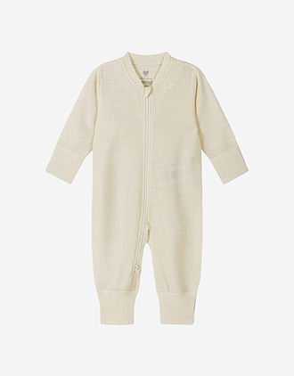Ulldress Baby i Merinoull - To-veis Glidelås | Sparkedress Syliin