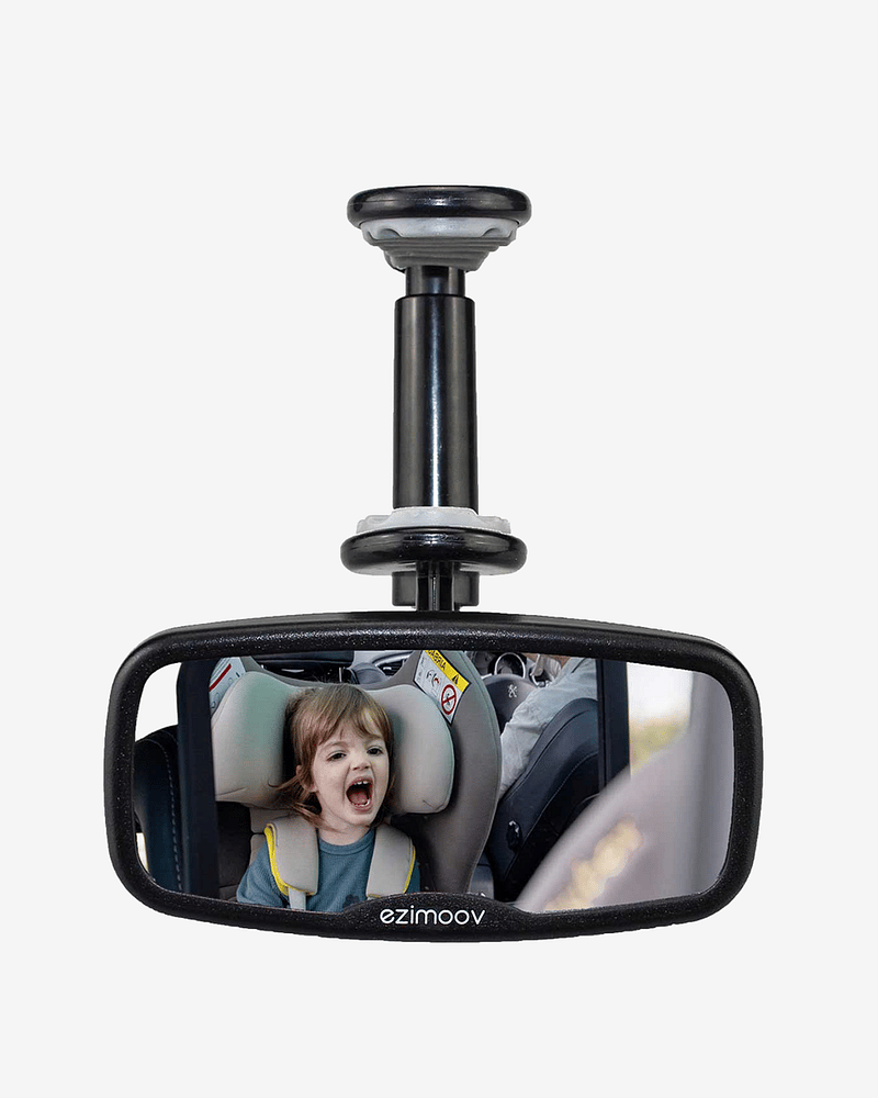 Frontspeil for overvåkning av barn i baksetet - Justerbar | Front Car Mirror with Clamp