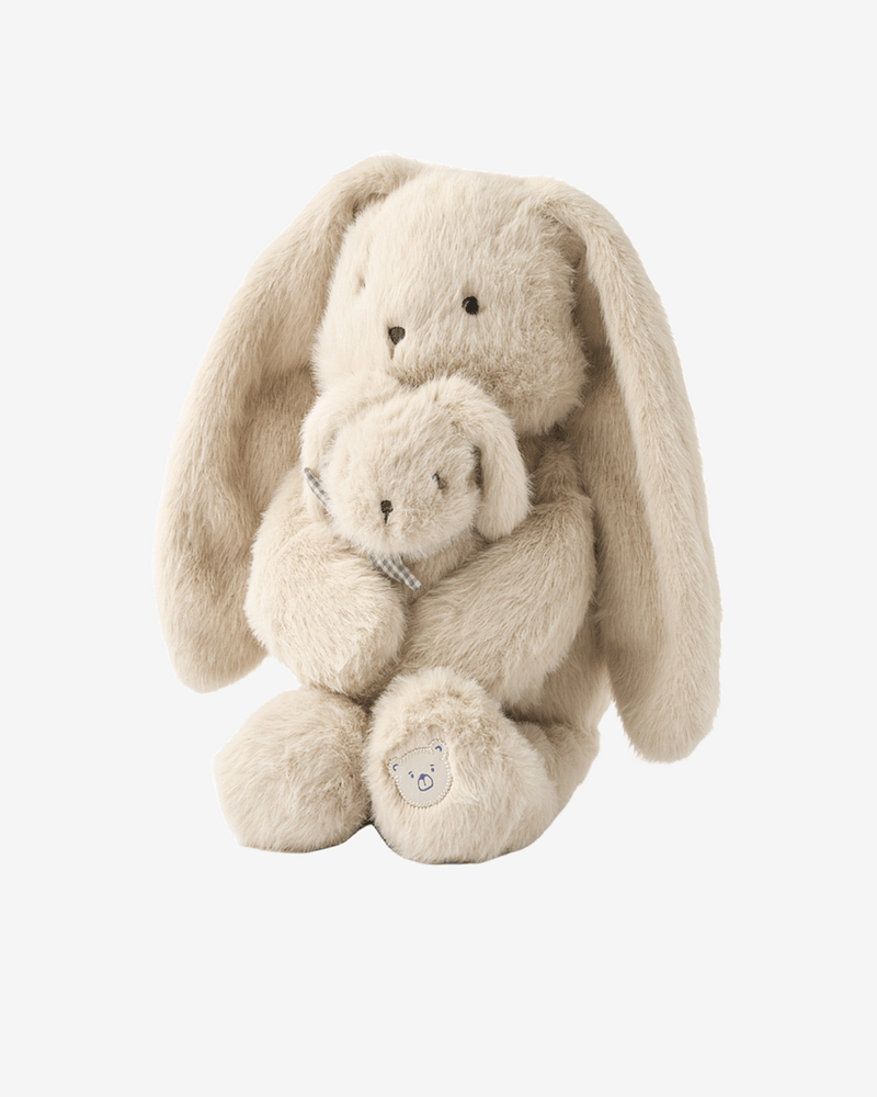 Bamse Kanin 2i1 - 35 og 13cm | Berto and Baby Rabbit Teddy