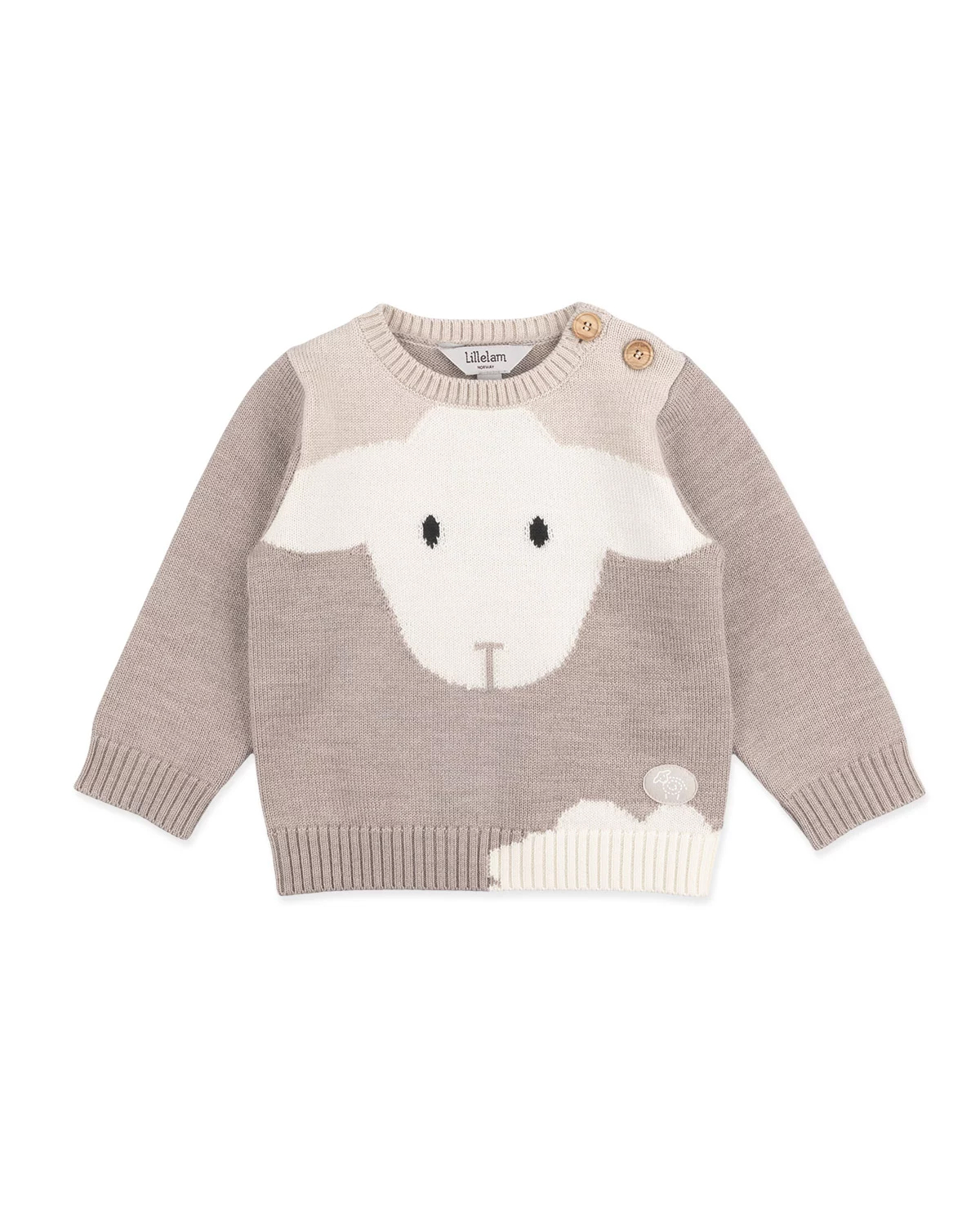 Ullgenser med Lammemotiv - 100% Merino | Lammi