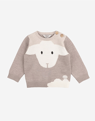 Ullgenser med Lammemotiv - 100% Merino | Lammi
