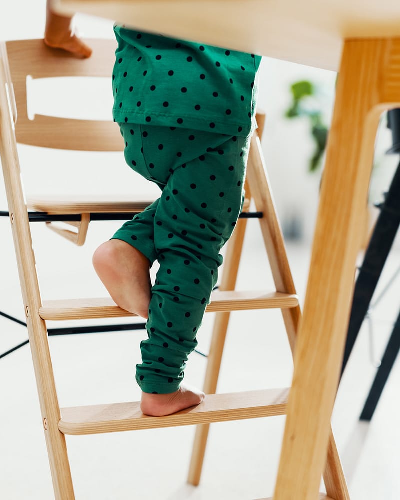 KAOS KLAPP® Eik Barnestol - Best i Test 2026 - Sammenleggbar | Opp til 110kg!