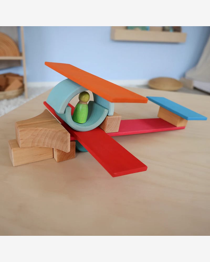 Pastel Planker - Stableleke i Tre | Montessori Leker