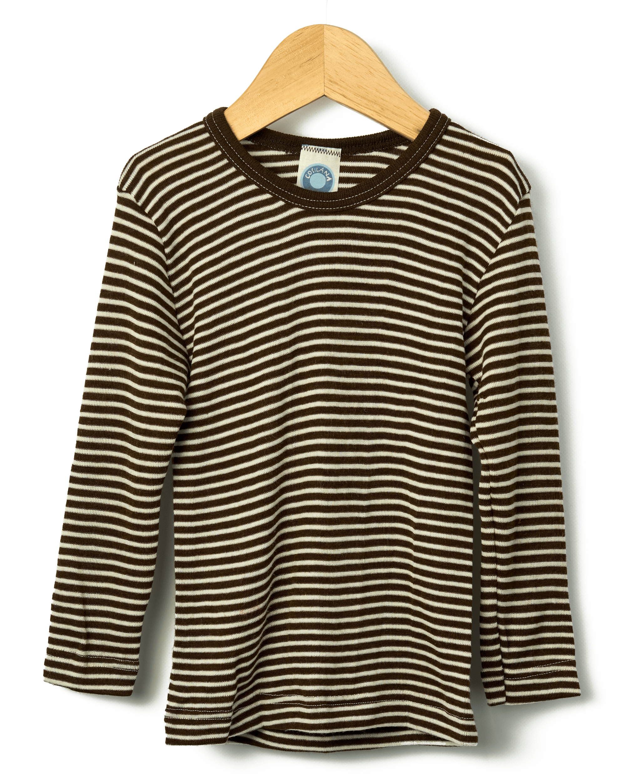 Ulltrøye Langermet – 70% Merino, 30% Silke – Ubehandlet Ull