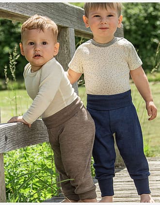 Ullbukse m/ dobbelt liv - 70% Ull 30% Silke - Ubehandlet Ull