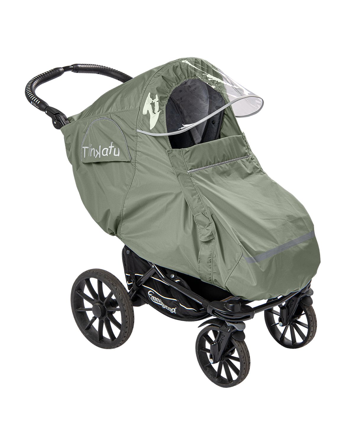 Regntrekk /m Skjerm og Refleks - Magic Print