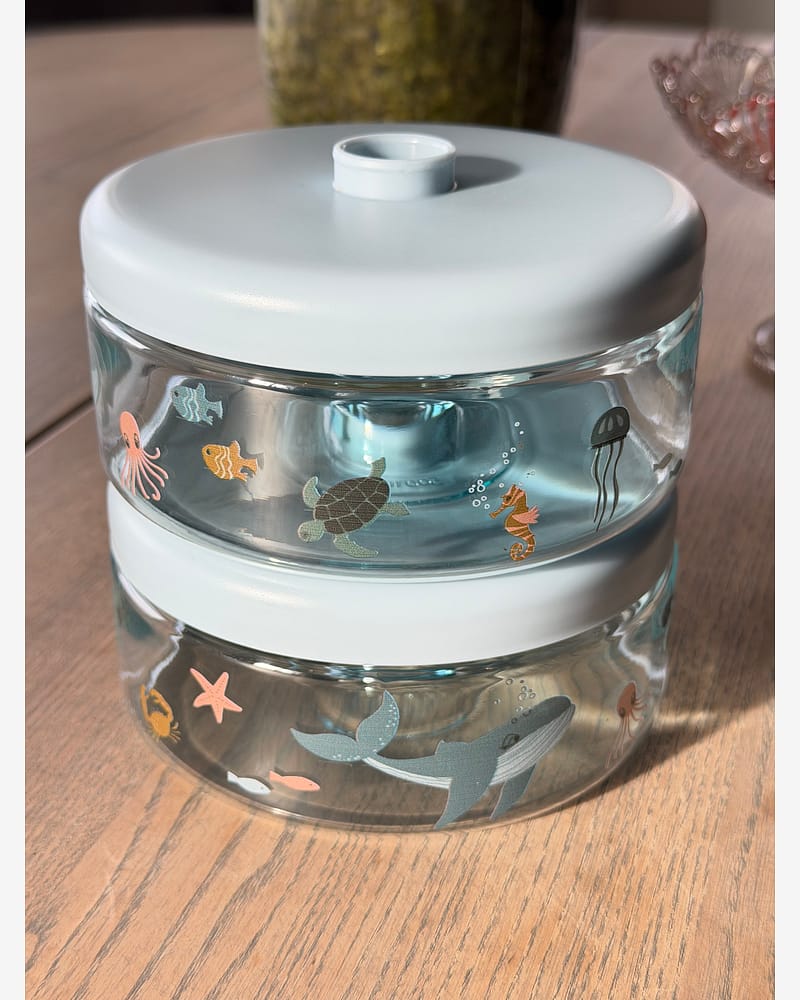 Matoppbevaring Babymat, 2pk - Dominique 500 ml