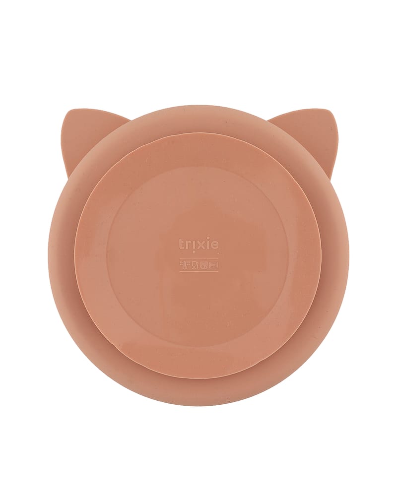 Tallerken med flere rom & Sugekopp - Silikon