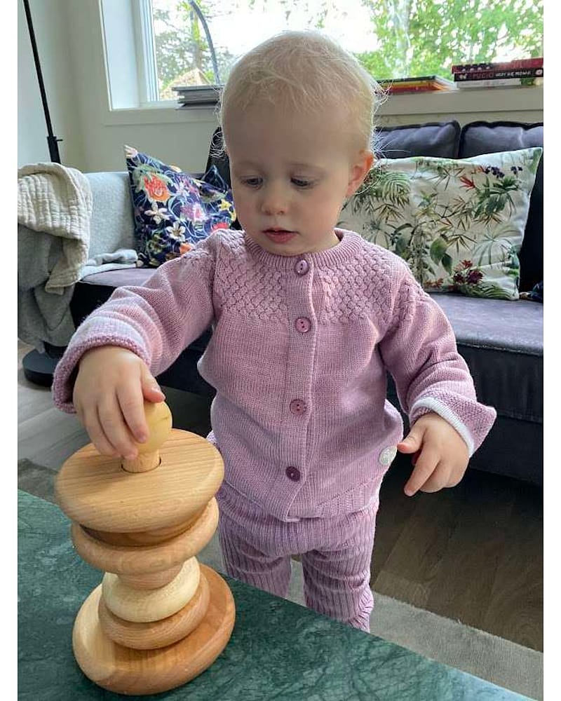 Ullbukse - Tykk ullongs - 100% Merino - Bukse Classic Ribb