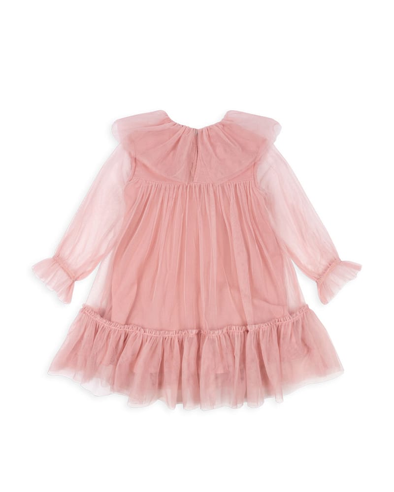 Kjole Barn m/ Stor Sløyfe - Løs og Luftig | Bow Dress