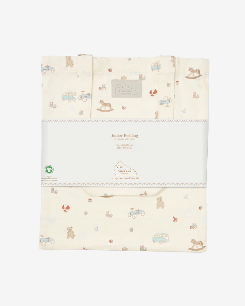 Sengetøy Barn 100x140 - Sateng, Øko Bomull | Bedding Junior