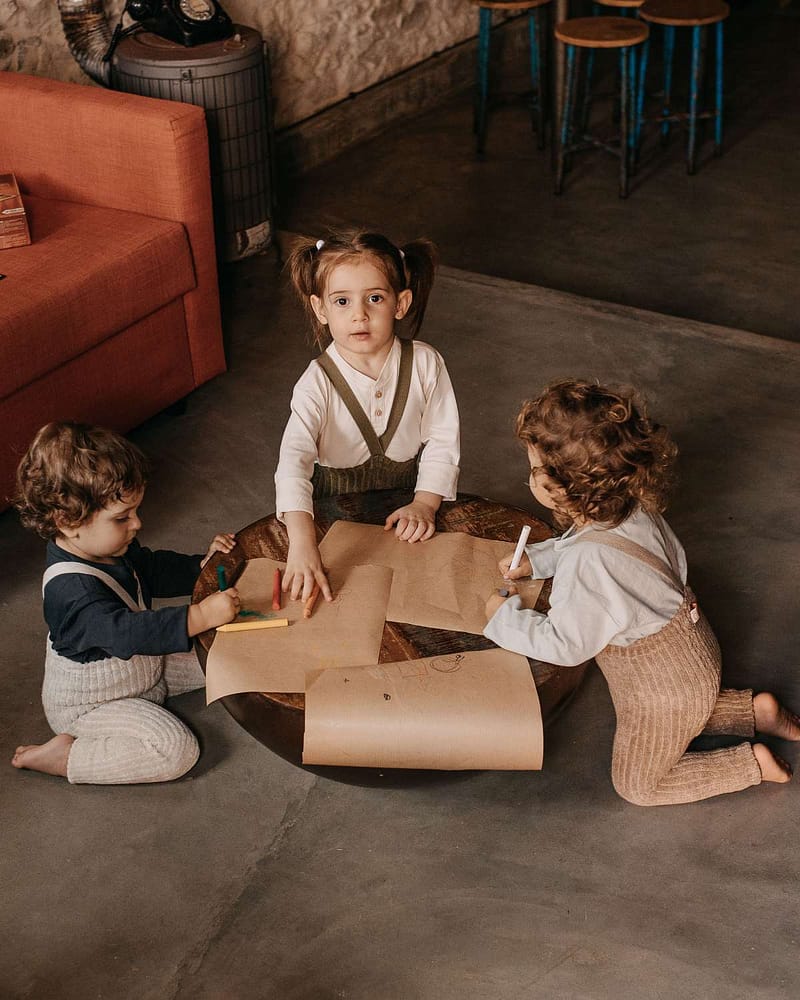 Strømpebukse Teddy Ribb - u/ fot, m/ seler | Granny Footless Tights