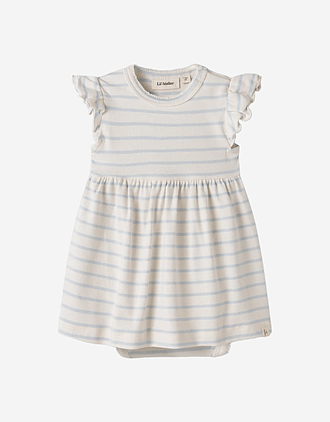 Kjole Baby m/ Body – Øko TENCEL | NBFGEO LOOSE BODY DRESS