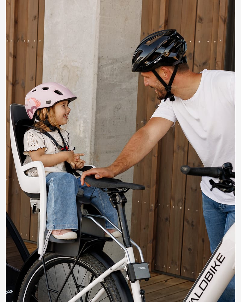 Caress Sykkelsete - Montert på Ramme | Hamax Caress Child Bike Seat, Frame Mounted