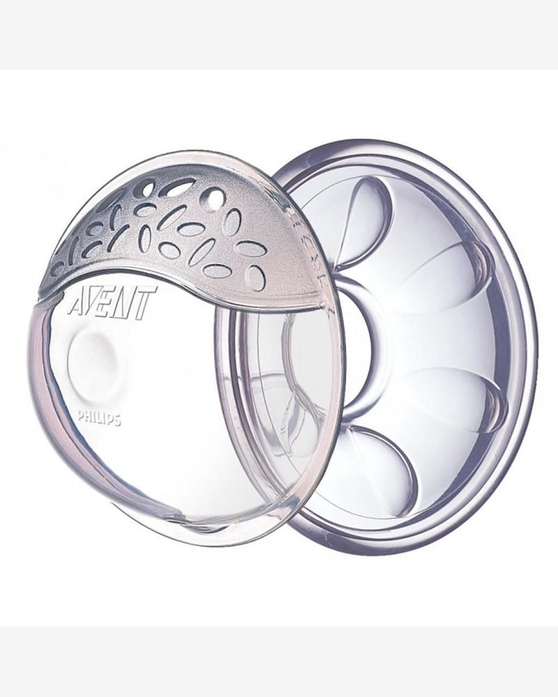 Brystskjold og Melkeoppfanger 2i1, Sett - Silikon | SCF157/02