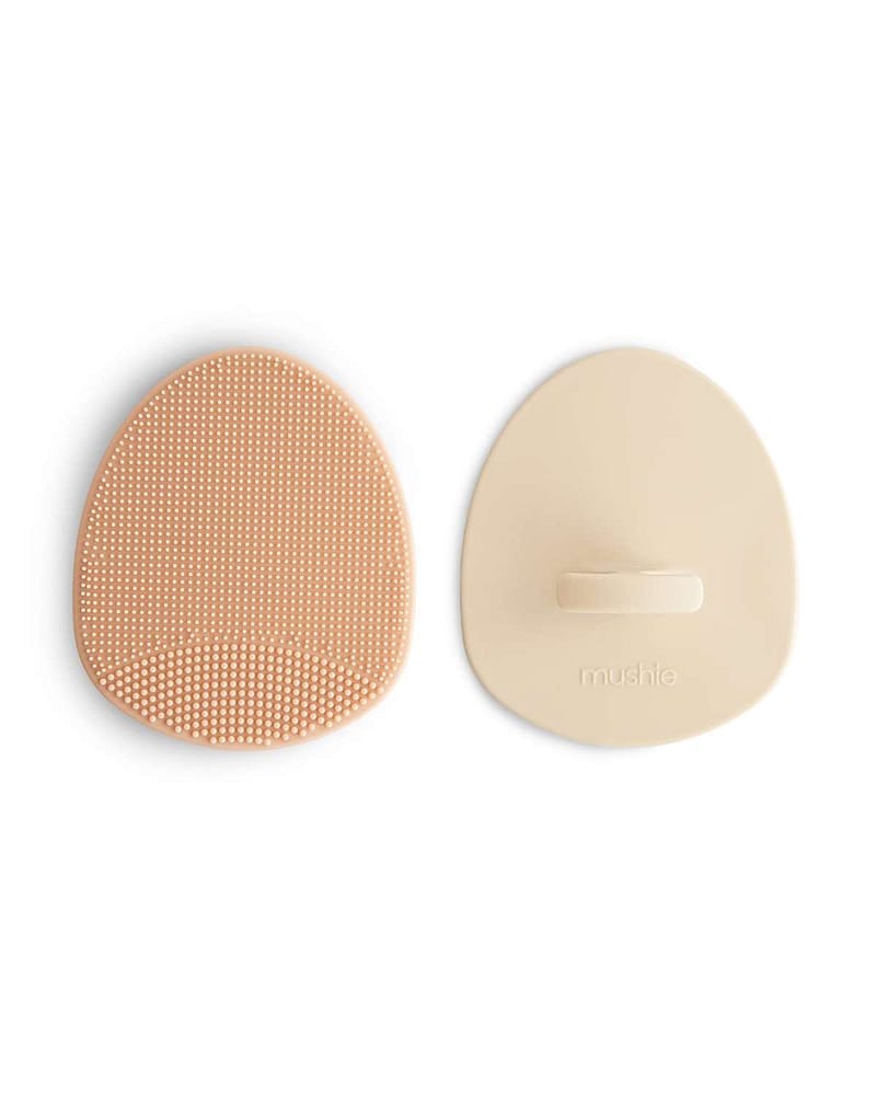 Badebørste Baby 2pk - Hodebunnsmassasje mot Skurv | Cradle Cap Brush