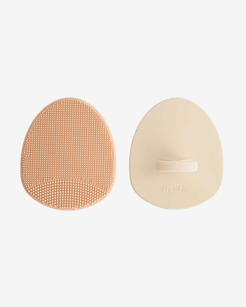 Badebørste Baby 2pk - Hodebunnsmassasje mot Skurv | Cradle Cap Brush