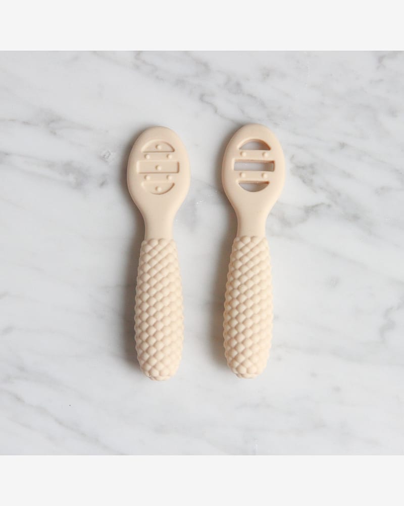 Babyskje 2pk - Silikon | Bubble Pre-Spoon