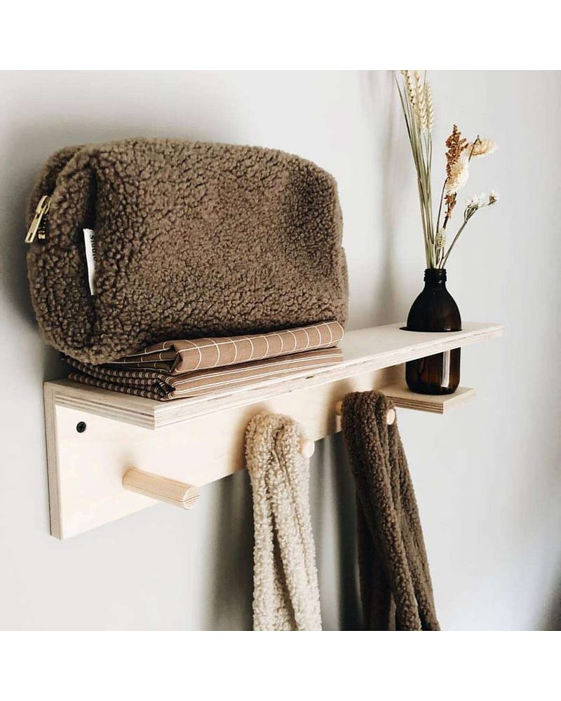 Stellemappe / Toalettmappe - 2 Liter | Chunky Teddy Pouch