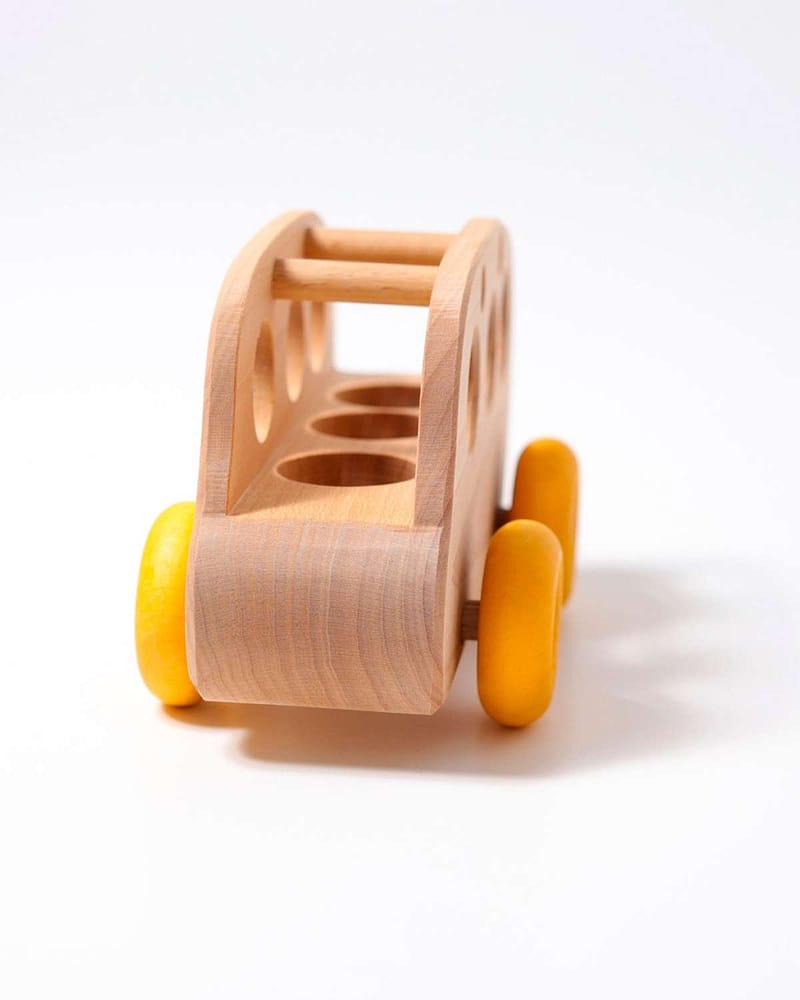 Lekebil Buss - For Grimms Trefigurer & Dukker | Bus