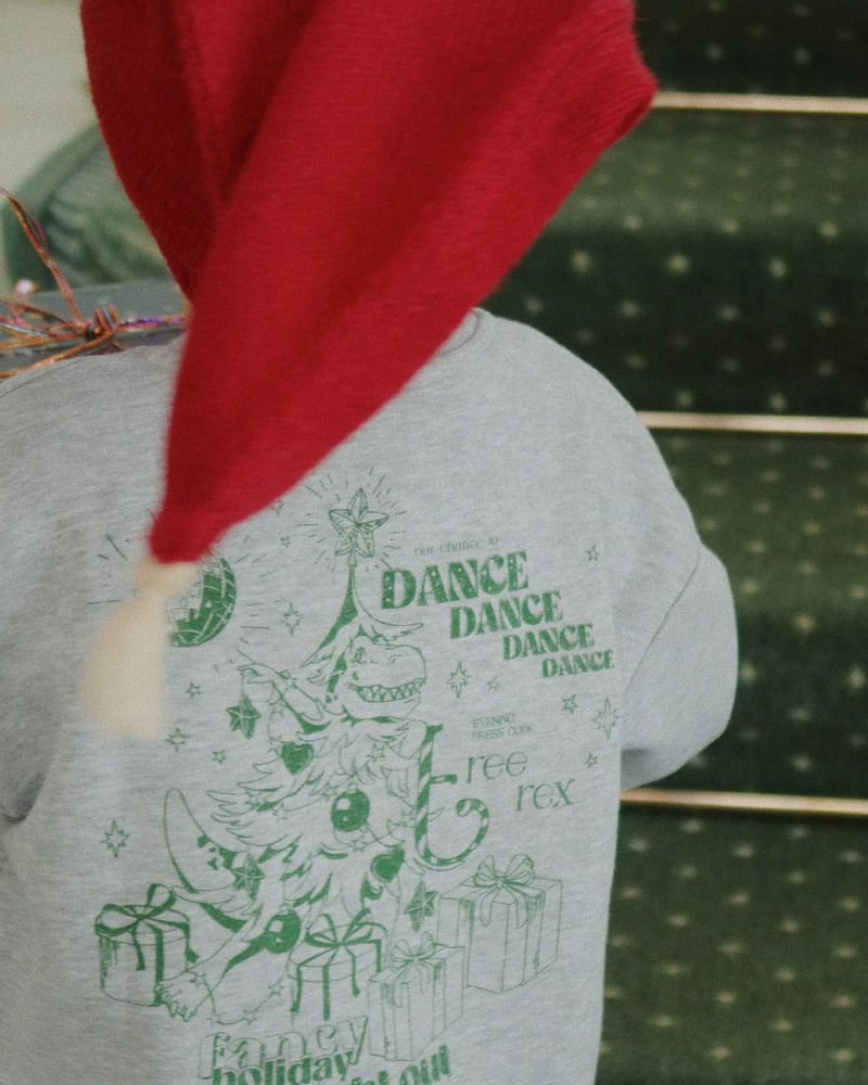 Nisselue Barn - Strikket, 60% Alpakkaull, 40% Nylon | Christmas Knit Hat