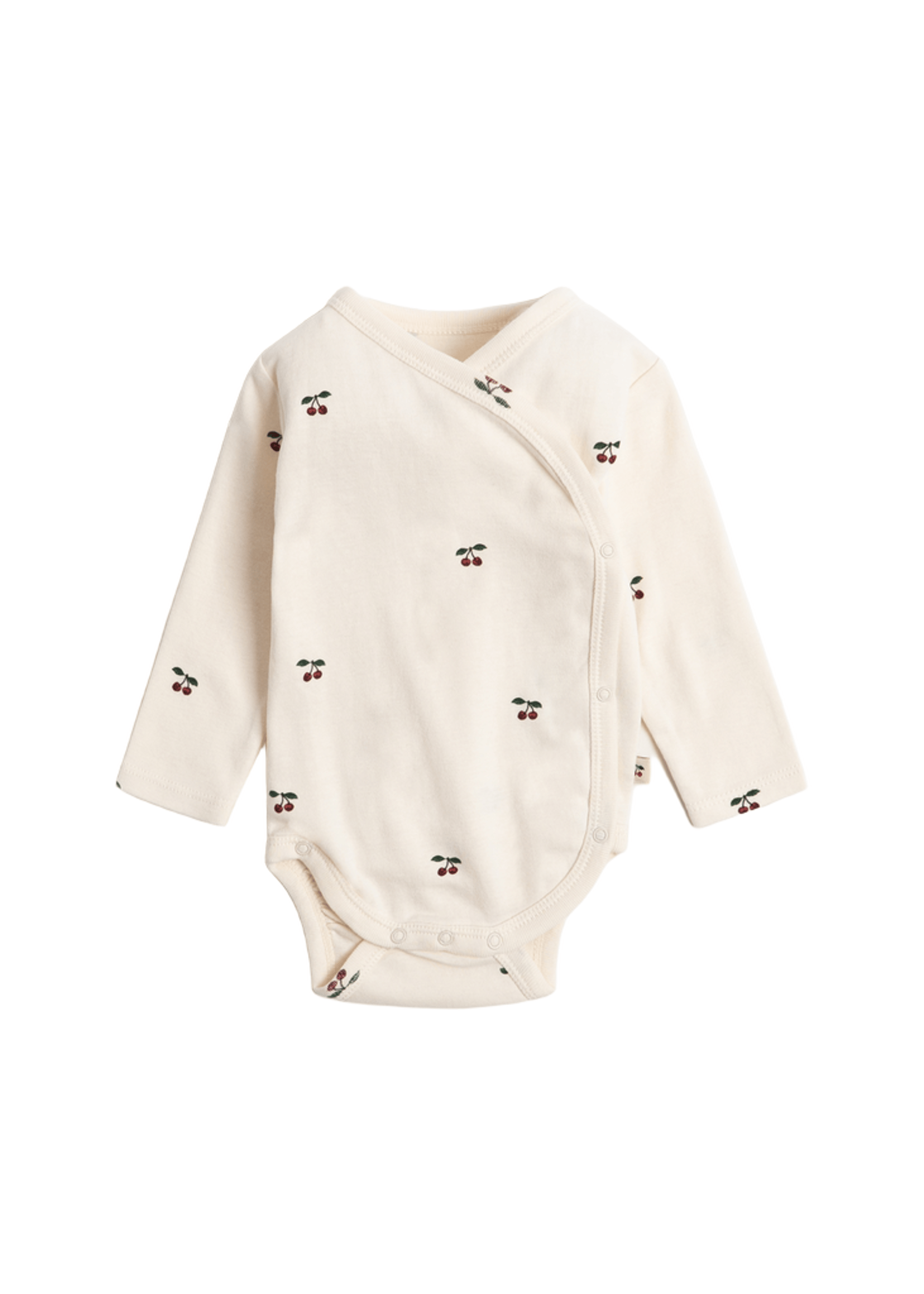 Omslagsbody Langarmet – 100% Økologisk Bomull | Newborn Body GOTS