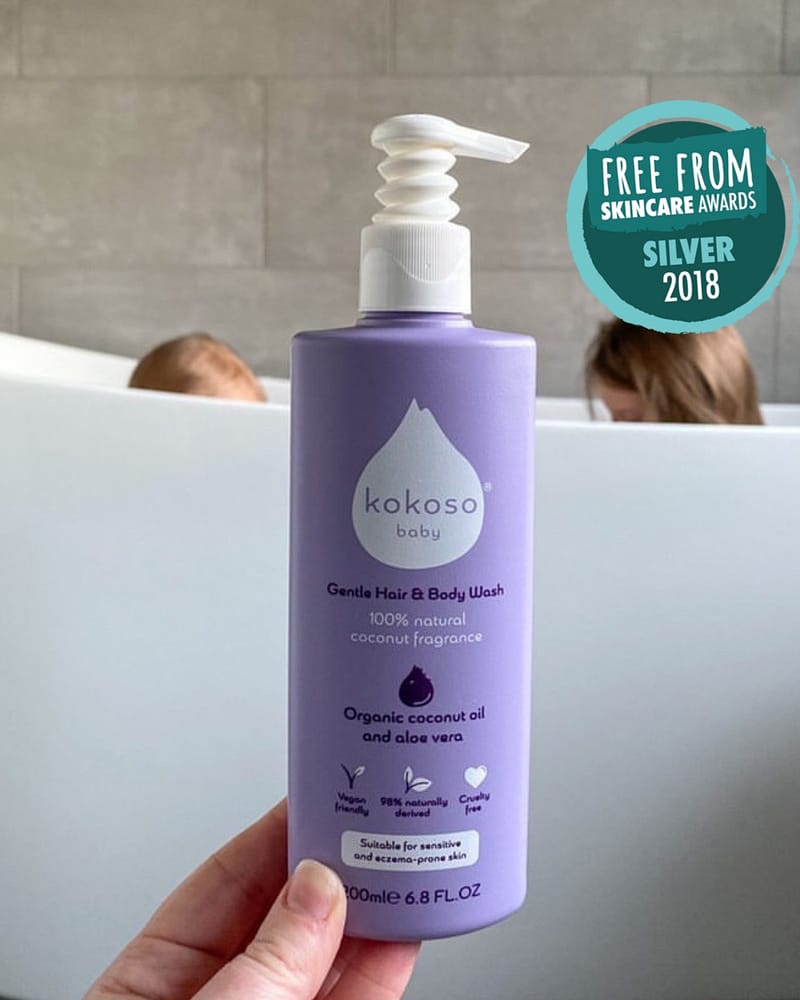 Sjampo og Badesåpe, Baby 0år+ – Naturlig og Økologisk | Gentle Hair & Body Wash