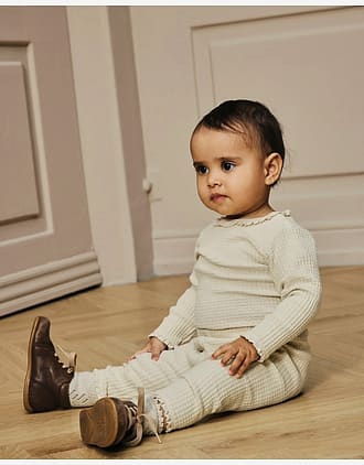 Leggings Baby - Vaffelstoff, Øko Bomull | NBFOSANNE LOOSE PANT LIL