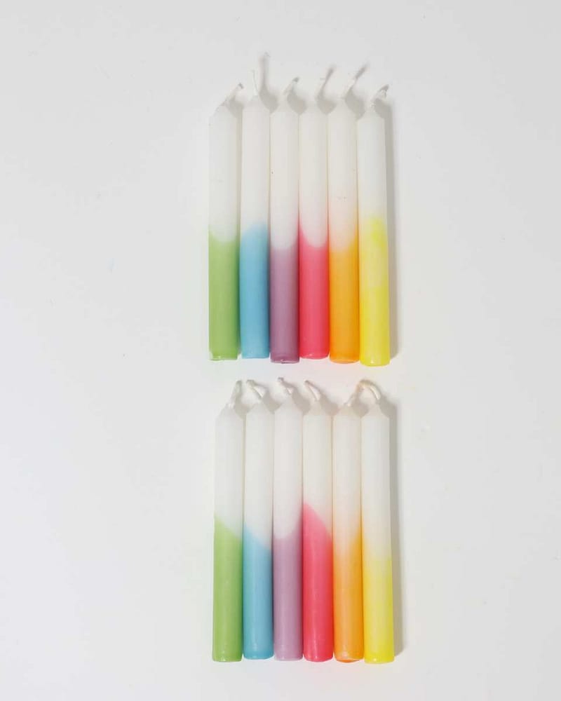 Lys til Bursdagsring - 12pk - 100% Ceresinvoks | Grimms Lysestake