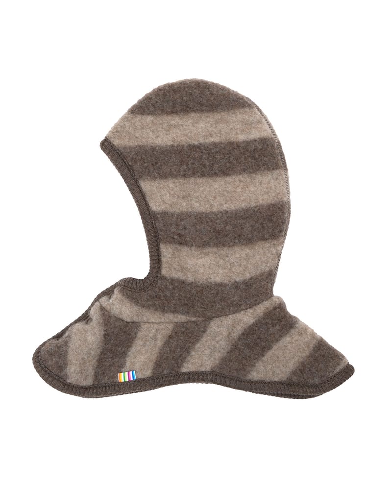 Balaclava i dobbel Ullfleece M/ Knapper - 100% Merino | Heavy Basic