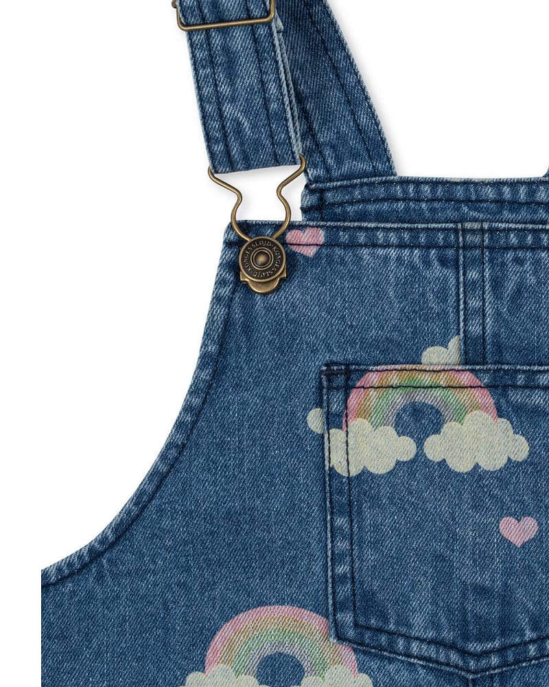 Snekkerkjole Barn - Denim, 100% Øko Bomull | Magot Overall Dress