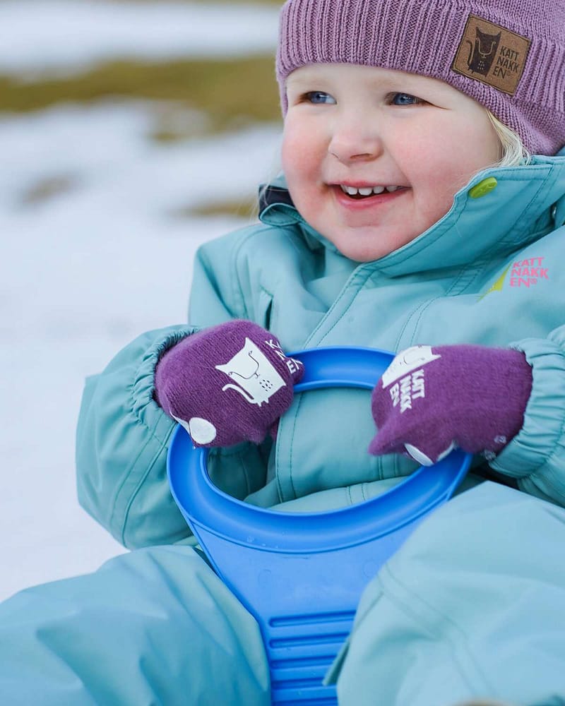 Kattnakken Magiske Ullvottar - Tynne Ullvotter m/ antiskli