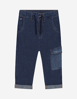 Denim Bukse Barn - 100% Bomull | James Contrast