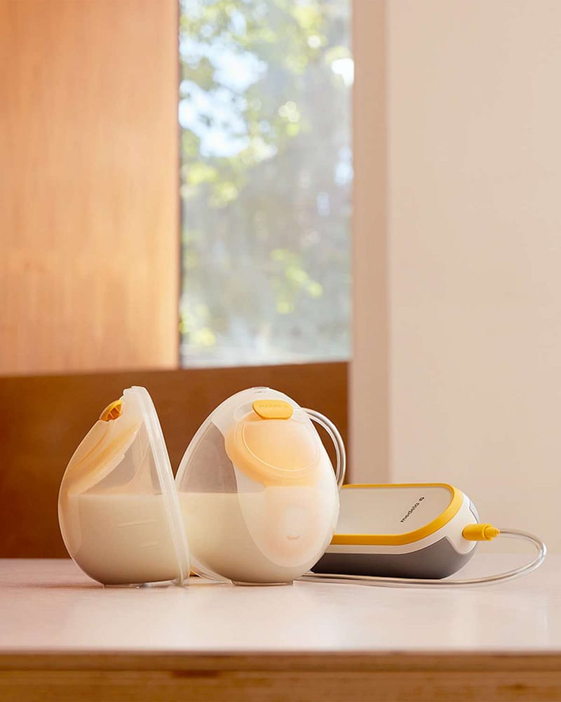 Handsfree Collection Cups | i-bh melkoppsamler for Medela Swing Maxi og Freestyle
