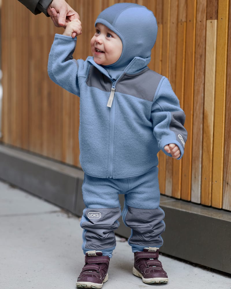 Ullbukse Barn - Varm Ullfleece m/ Nylon forsterkning | Wool Fleece Pants