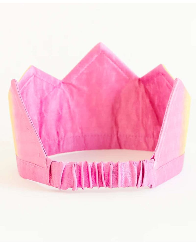 Lekekrone / Bursdagskrone Barn ±3-10år | 100% Silke