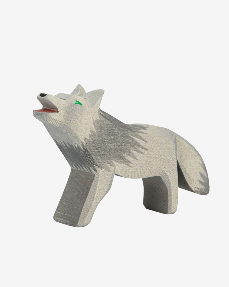 Ulv Trefigur - Håndlaget Dukketeater Dukke | Fairy Wolf