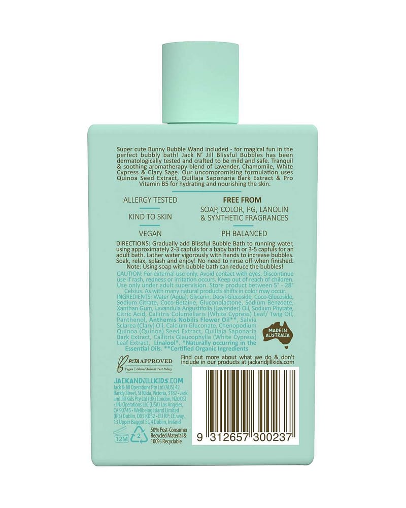 Badeskum Baby & Barn - M/ Boblestav - Naturlig - 300ml