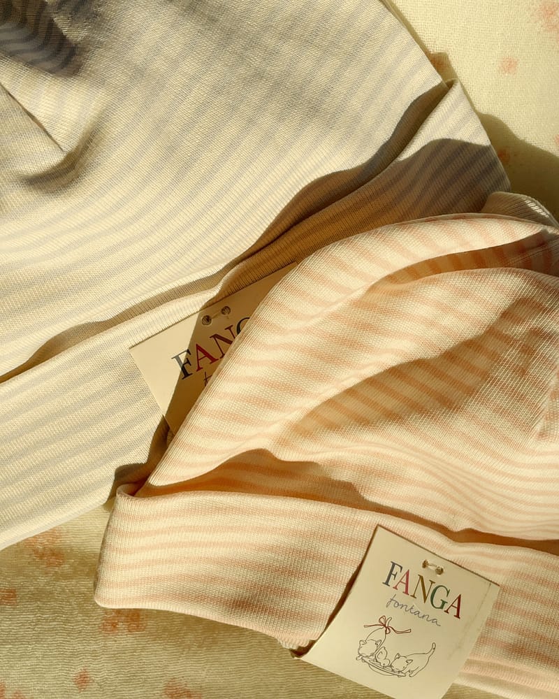 2pk Babylue - Øko Bomull | Fio Beanie