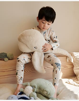 Bamse Hval - Stor, 60cm | Berman Whale Teddy