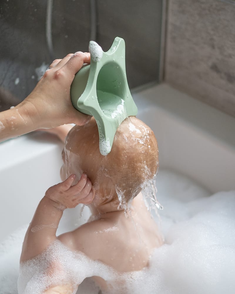 Badeleke / Hårvaskhjelp for Barn - 100 % Silikon | Sjøstjerneform
