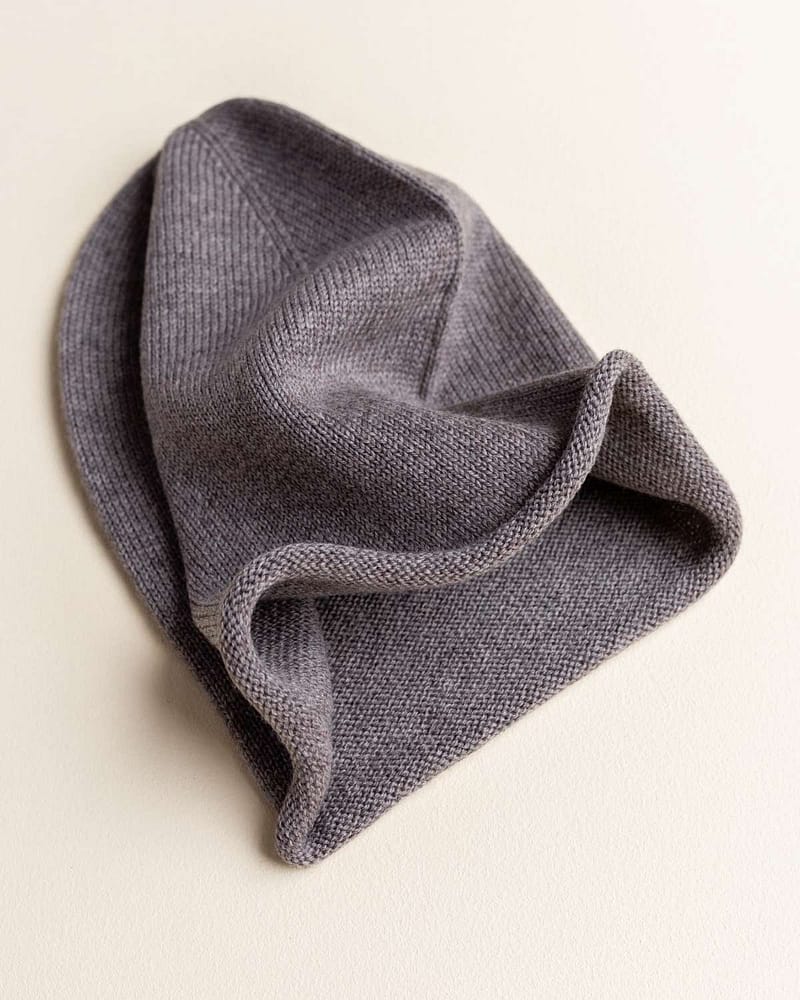 Ull Beanie barn - 100% Merino, Ubehandlet | Ribb lue Fonzie