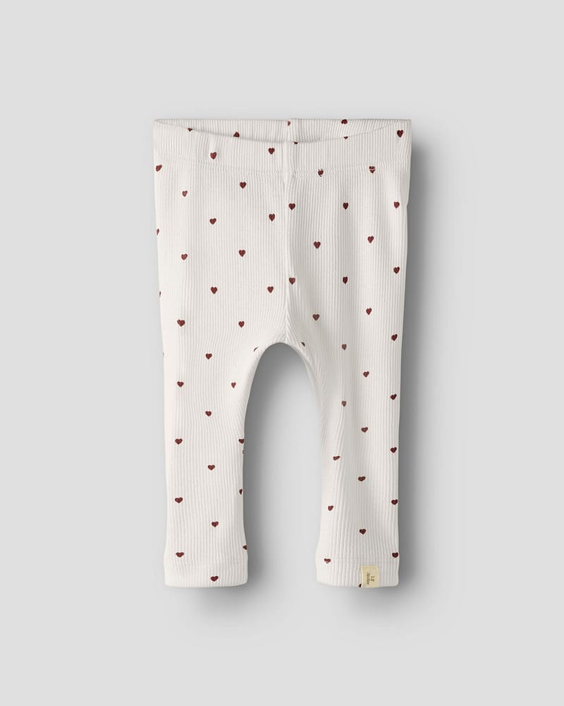Leggings Baby - Ribb, Øko TENCEL | NBFGAGO SLIM LEGGING LIL NOOS