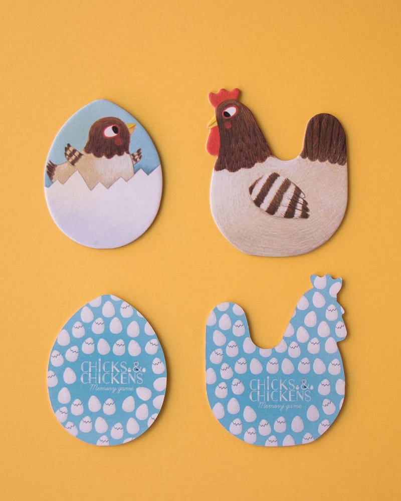Memory spill - Brettspill Barn 3år + | Chicks and Chickens