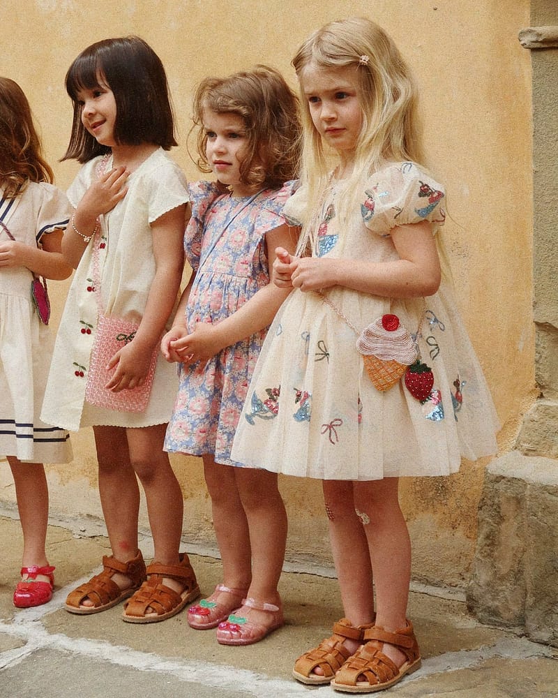 Tyllkjole m/ Glitter Paljetter | Yvonne Puff Dress