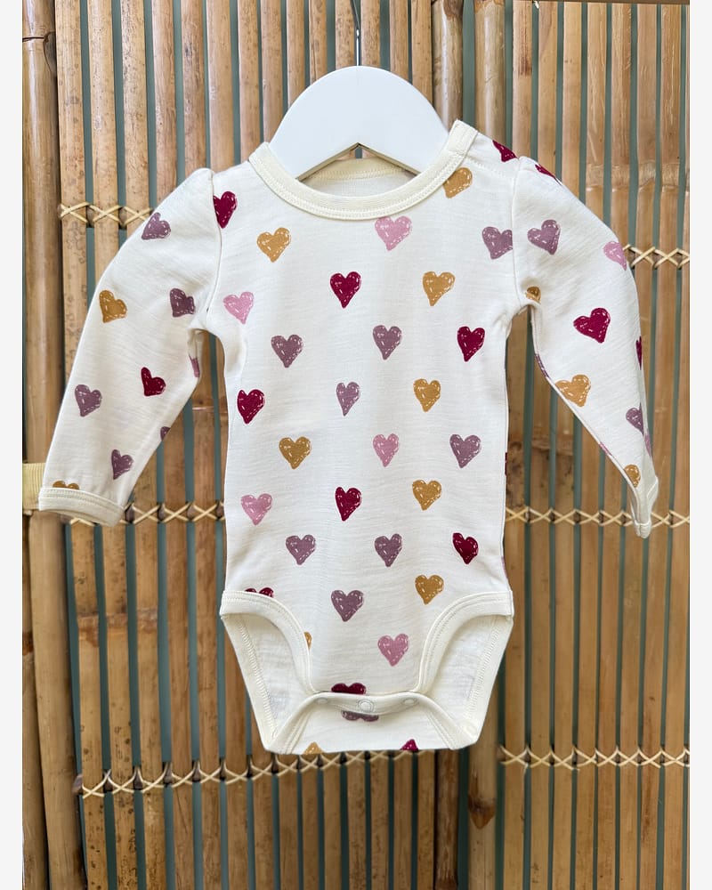 Body - Ull/Bambusviskose | Baloo Hearts Puff