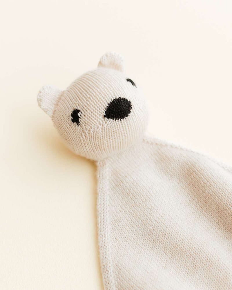 Kosebamse Koseklut - 100% Merino, Ubehandlet Ull | Teddy Tokki