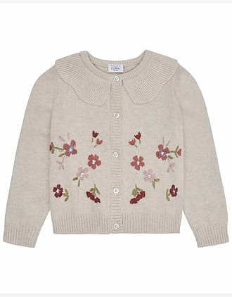 Cardigan - Øko Bomull | 12376 HCCamilia flower emb