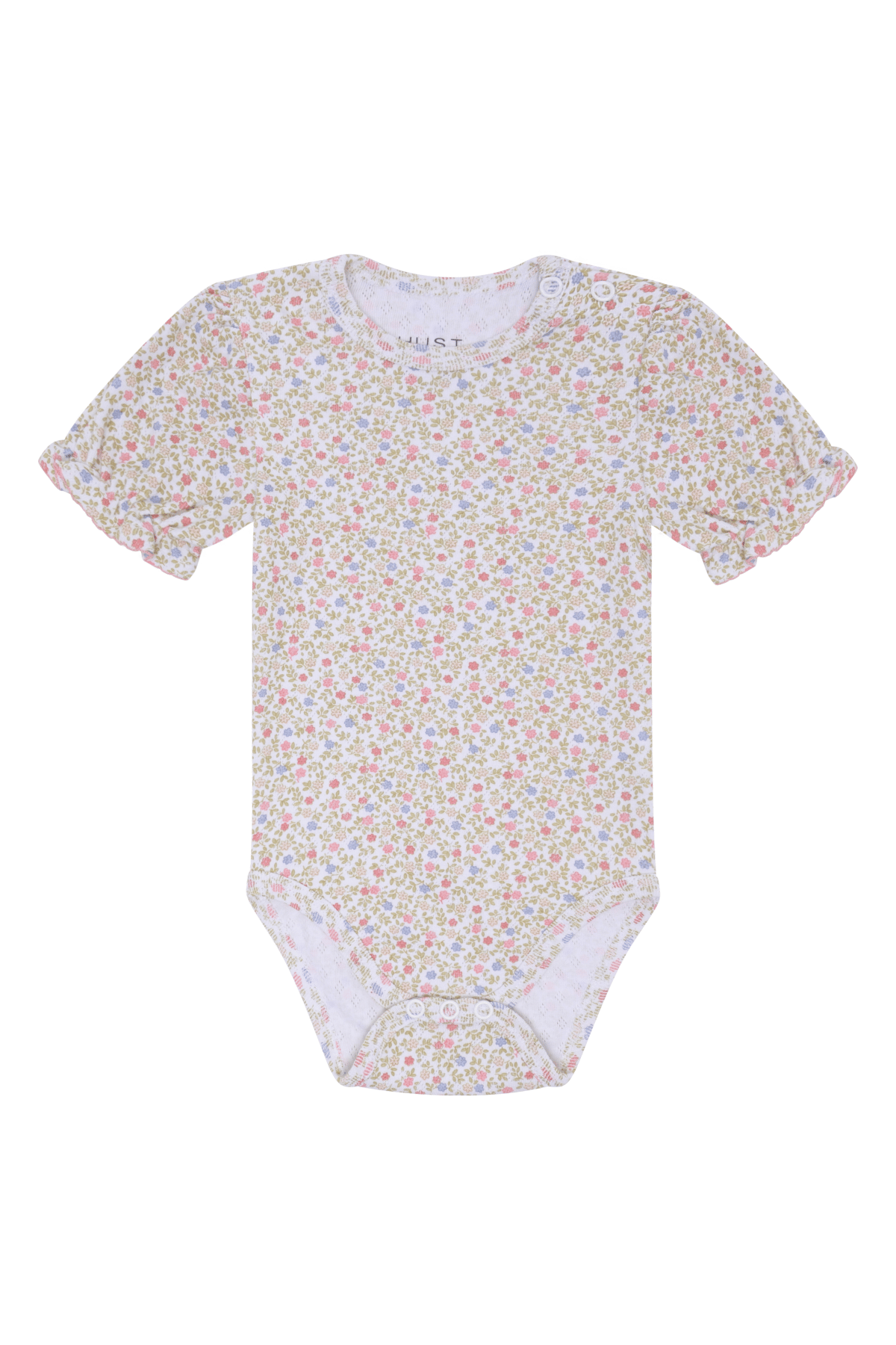 Body Kortermet – 100% Øko Bomull | HCBritt Blooming, Blomster Mix